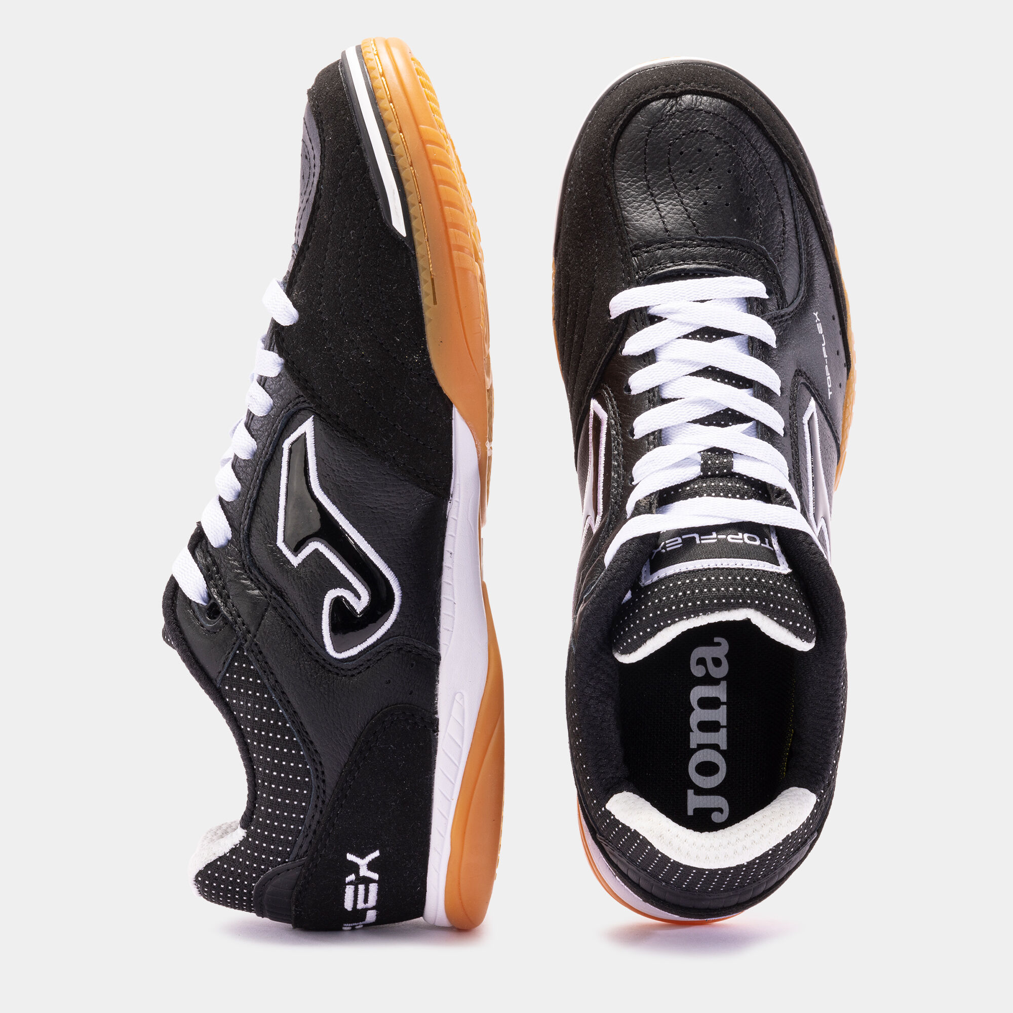 ZAPATILLAS FÚTBOL SALA TOP FLEX 21 INDOOR NEGRA - Imagen 4